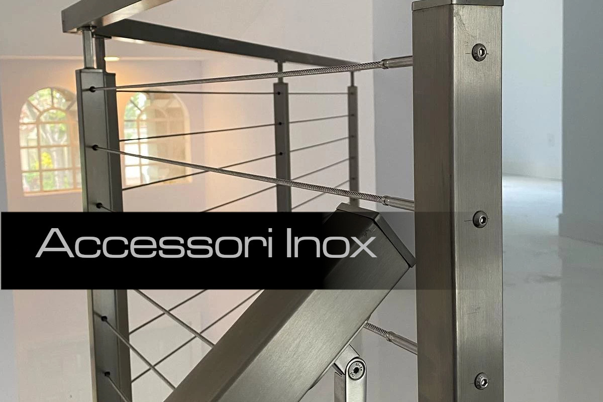 tre b ferro massa accessori inox